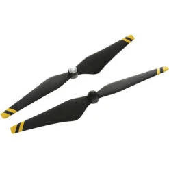 DJI 9450 Carbon Fiber Self-tightening Rotor (composite Hub,black With Yellow Stripes)