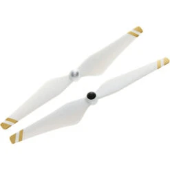 DJI 9450 Self-tightening Rotor (composite Hub, White With Gold Stripes)