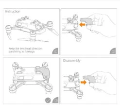 PGY TECH P-SP-119 Gimbal Protector For Spark(Transparent) 7 PGY TECH P-SP-119 Gimbal Protector For Spark(Transparent) -Djinyc Shop 613LLuou7hL. AC SL1000