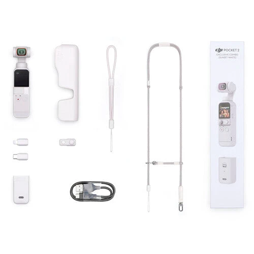 DJI Pocket 2 Gimbal Exclusive Combo (Sunset White) DJI Pocket 2 Gimbal Exclusive Combo (Sunset White) -Djinyc Shop 816702a7 98f2 4323 bf54 54e38f59bbab ece70358 d245 4bcf b4ac 4d0a6fb58b80